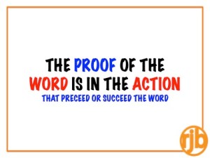 Word, Action & Proof